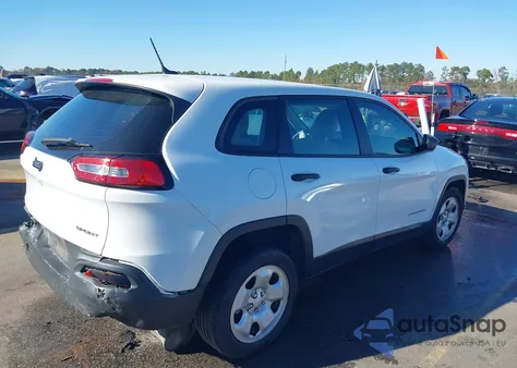 2017 Jeep Cherokee Sport Fwd from USA, damaged, VIN 1C4PJLAB8HW609942